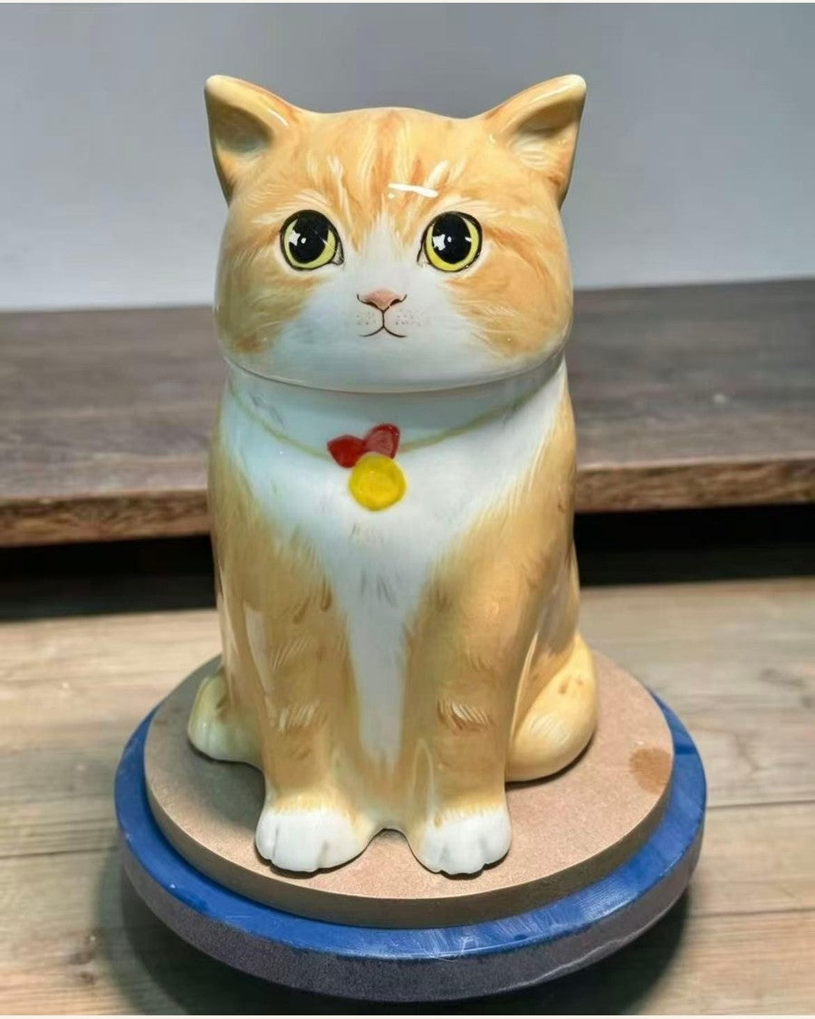 3D Sitting Cat Urn – One Size