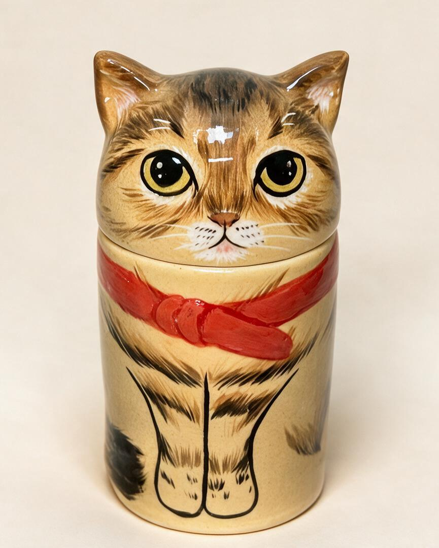 Creative Cat Urn – Hand-Painted from Your Photos